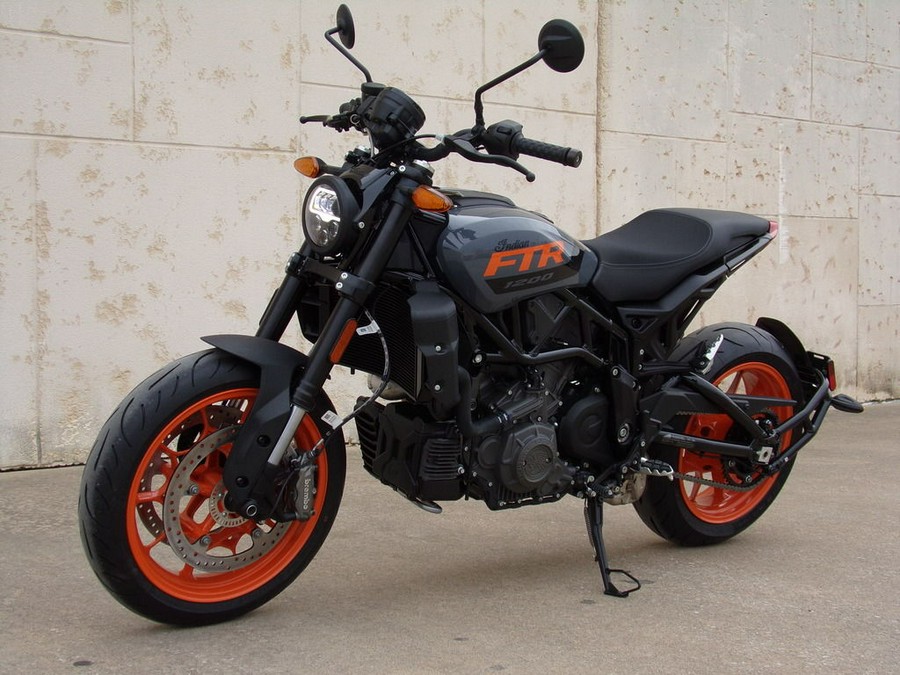 2023 Indian Motorcycle® FTR Stealth Gray/Orange Burst for sale in