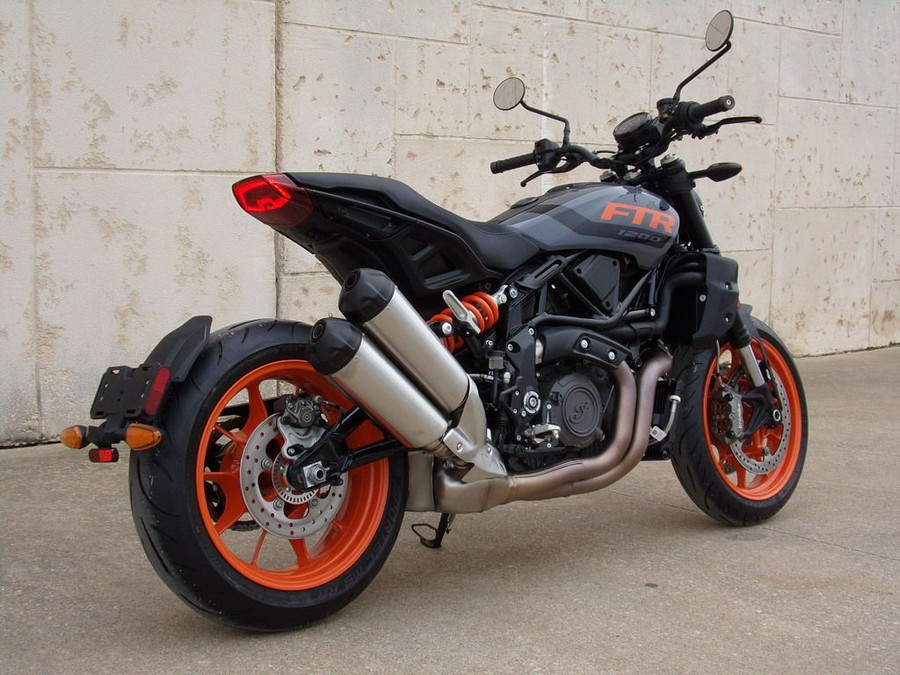 2023 Indian Motorcycle® FTR Stealth Gray/Orange Burst for sale in