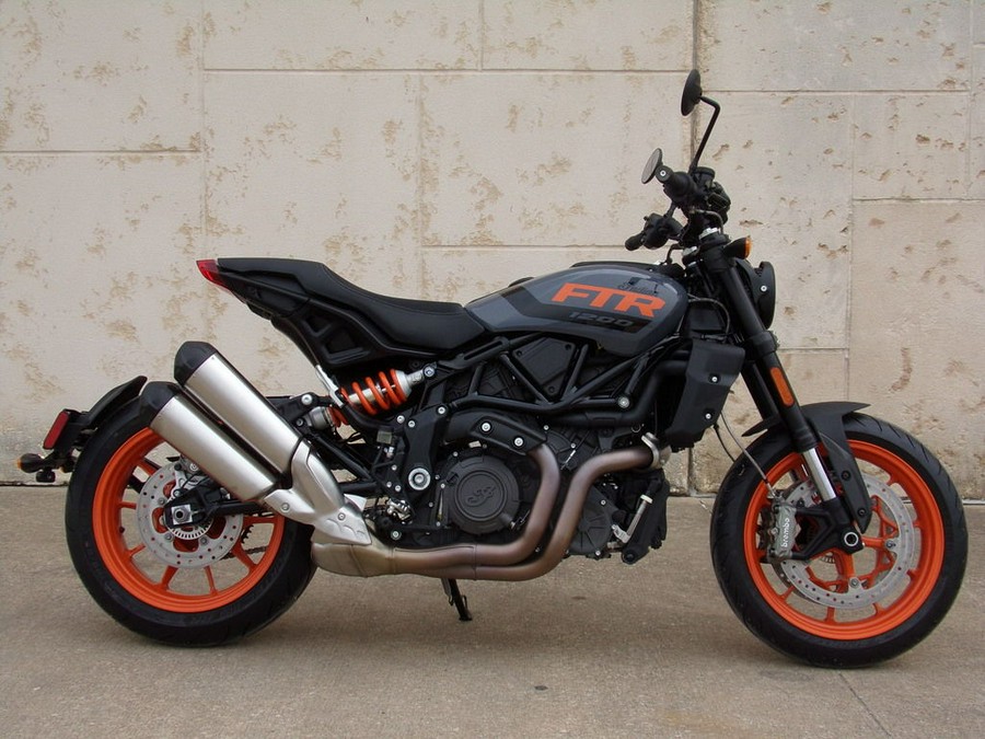 2023 Indian Motorcycle® FTR Stealth Gray/Orange Burst for sale in