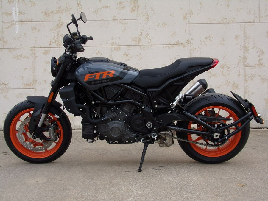 2023 Indian Motorcycle® FTR Stealth Gray/Orange Burst for sale in