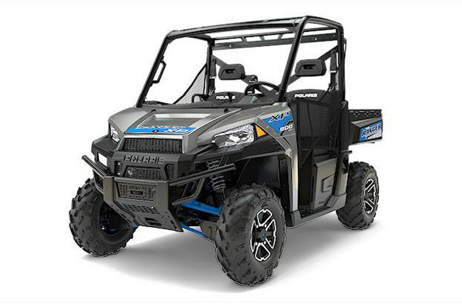 2017 Polaris Industries RANGER XP® 900 EPS Silver Pearl