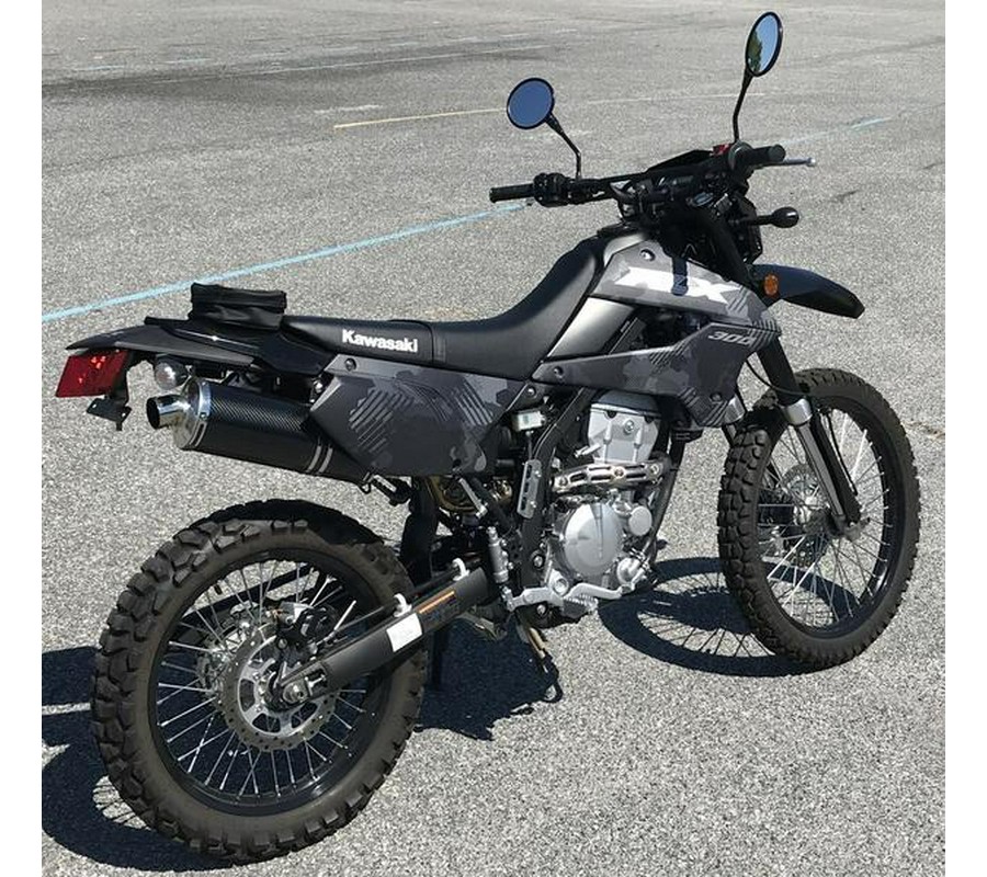 2023 Kawasaki KLX®300 Fragment Camo Gray