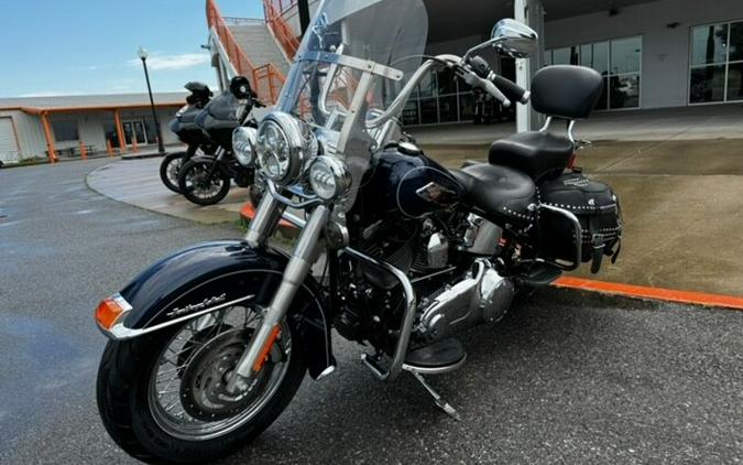 2012 Harley-Davidson Heritage Softail Classic Big Blue Pearl