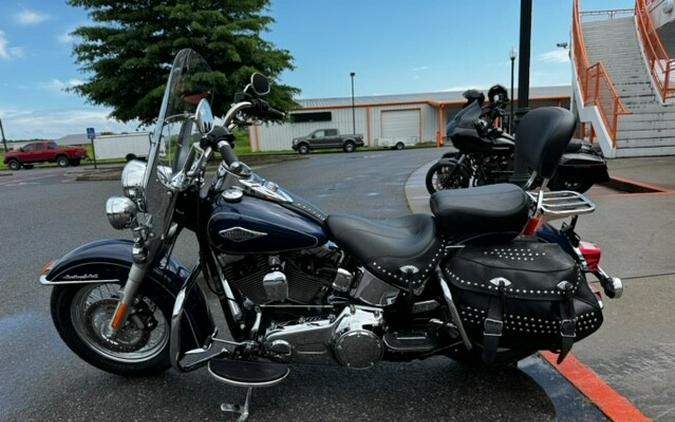 2012 Harley-Davidson Heritage Softail Classic Big Blue Pearl