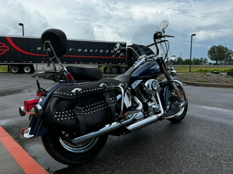 2012 Harley-Davidson Heritage Softail Classic Big Blue Pearl