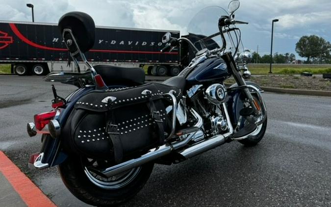 2012 Harley-Davidson Heritage Softail Classic Big Blue Pearl