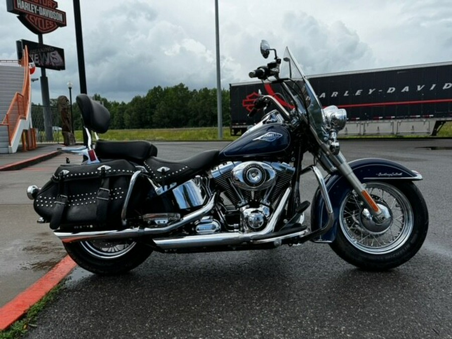 2012 Harley-Davidson Heritage Softail Classic Big Blue Pearl