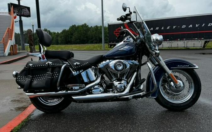 2012 Harley-Davidson Heritage Softail Classic Big Blue Pearl