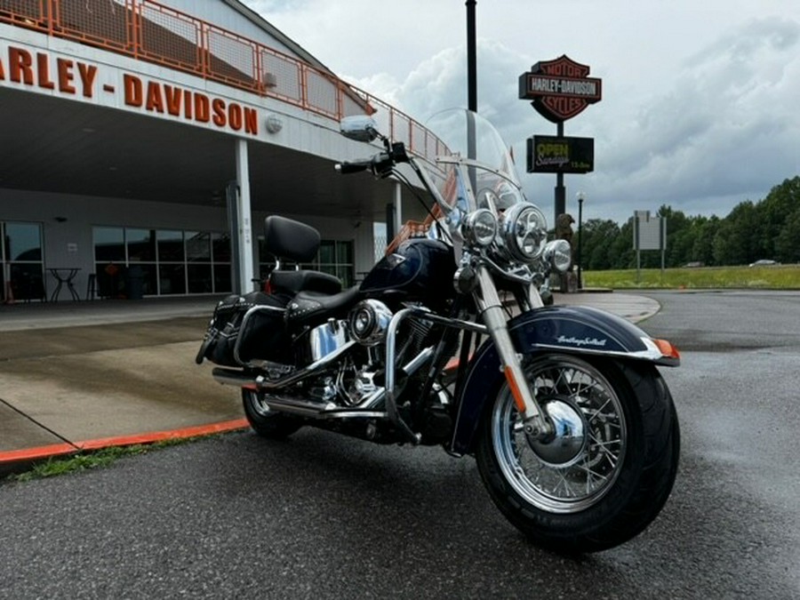 2012 Harley-Davidson Heritage Softail Classic Big Blue Pearl