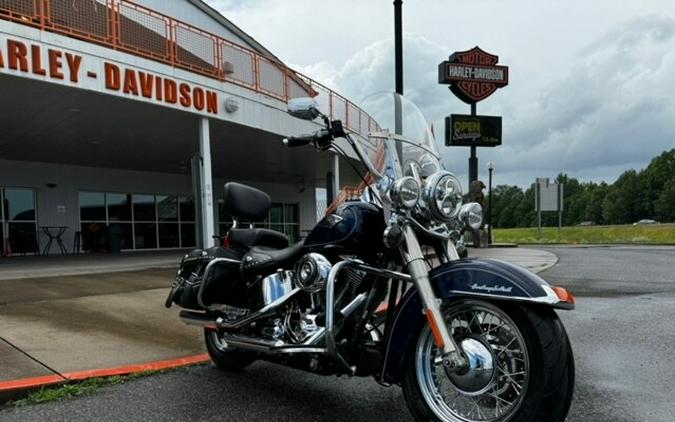 2012 Harley-Davidson Heritage Softail Classic Big Blue Pearl