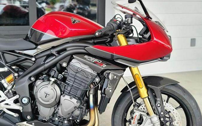 2022 Triumph Speed Triple 1200 RR Red Hopper Storm Grey