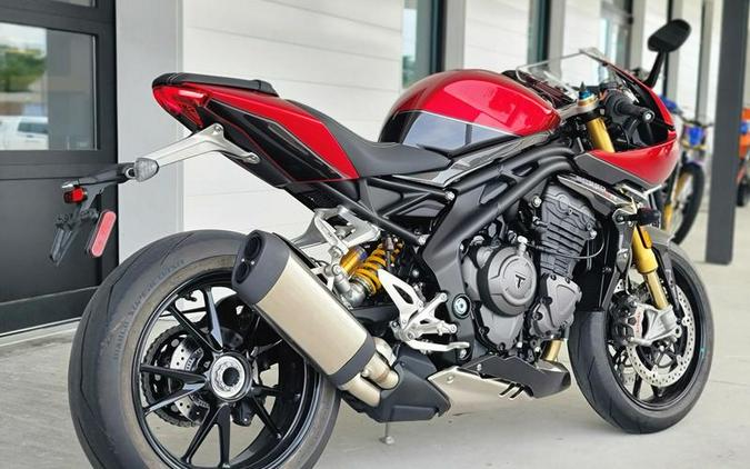 2022 Triumph Speed Triple 1200 RR Red Hopper Storm Grey