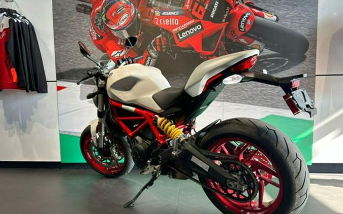 2018 Ducati Monster 797 Plus Star White Silk