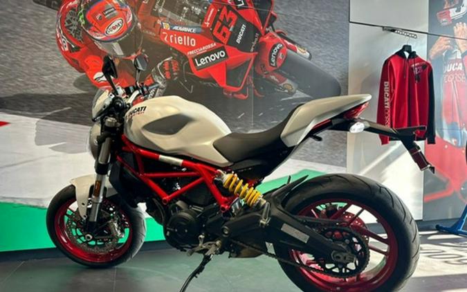 2018 Ducati Monster 797 Plus Star White Silk