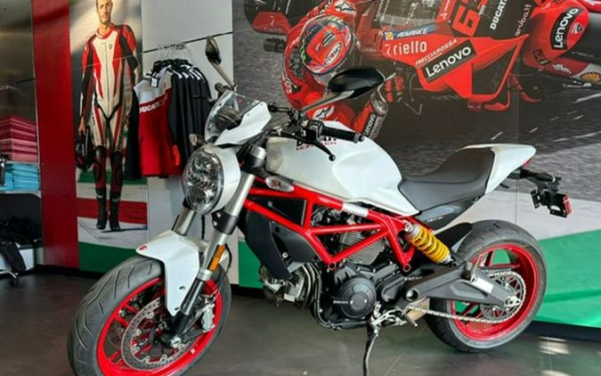 2018 Ducati Monster 797 Plus Star White Silk