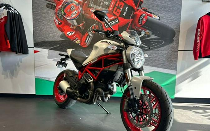 2018 Ducati Monster 797 Plus Star White Silk