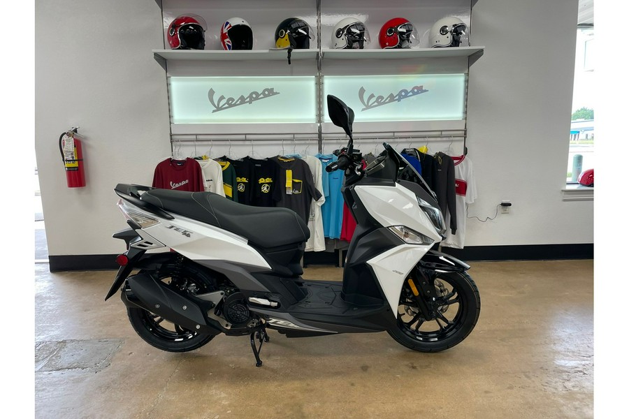 2025 Jet 14 200i Arctic White - SYM Scooters