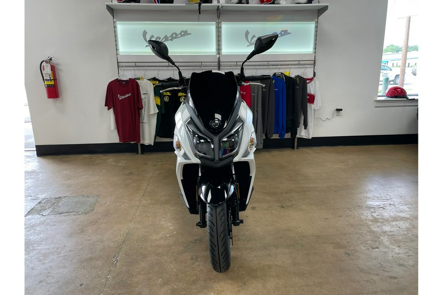 2025 Jet 14 200i Arctic White - SYM Scooters