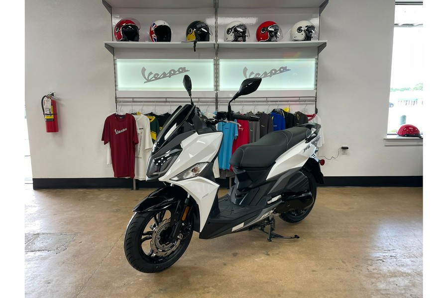 2025 Jet 14 200i Arctic White - SYM Scooters