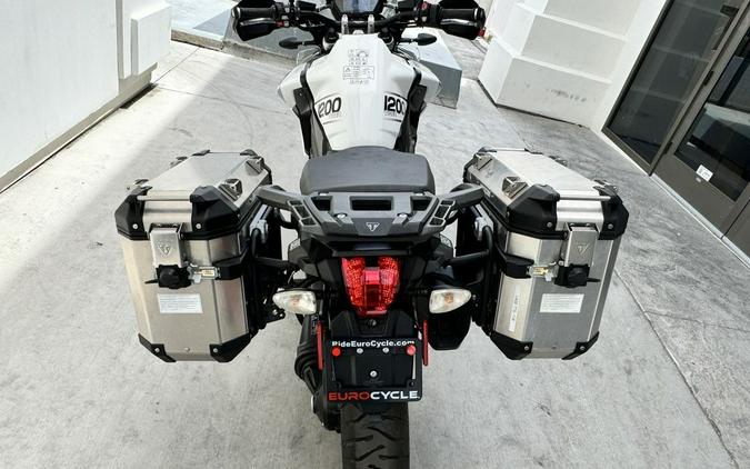 2018 Triumph Tiger 1200 XCx Crystal White