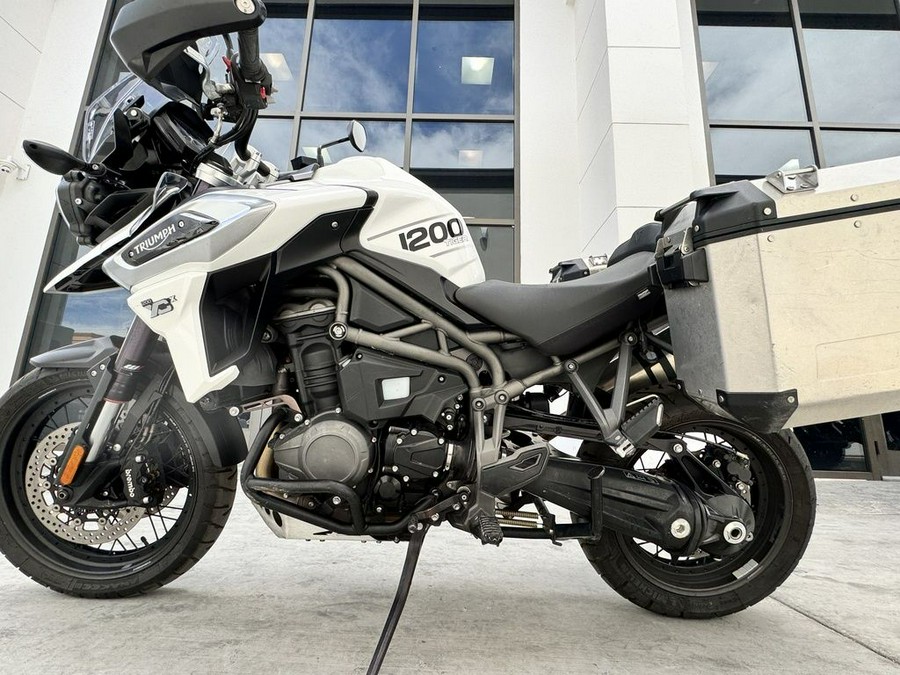 2018 Triumph Tiger 1200 XCx Crystal White