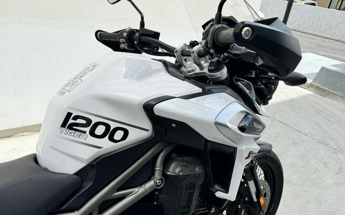 2018 Triumph Tiger 1200 XCx Crystal White