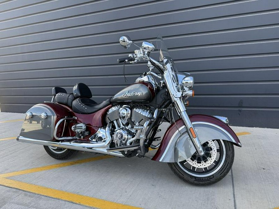2020 Indian Motorcycle® Springfield® Burgundy Metallic / Titanium Metallic
