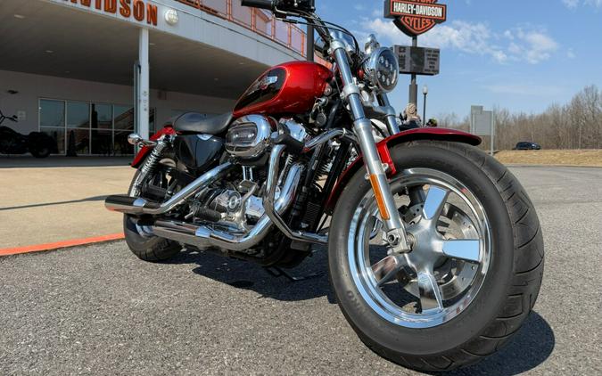 2013 Harley-Davidson® 1200 Custom Deluxe Candy Orange/Beer Bottle