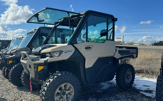 2024 Can-Am® Defender Limited HD10 Desert Tan & Timeless Black