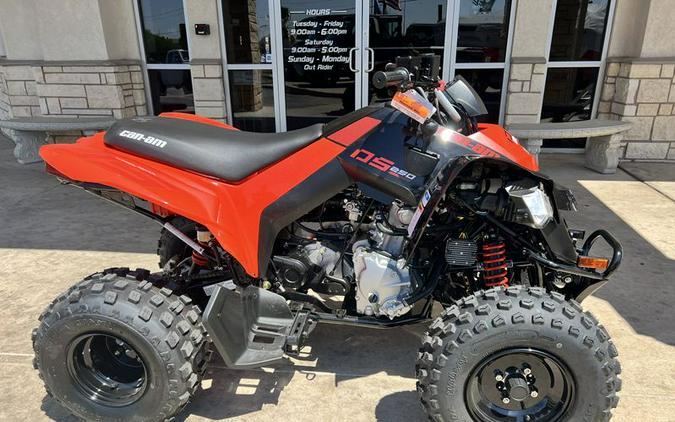 New 2024 CAN-AM DS 250 BLACK AND CANAM RED