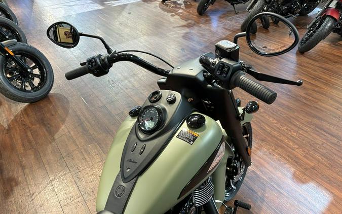 2025 Indian Motorcycle® Springfield ® Dark Horse® Moss Green Smoke