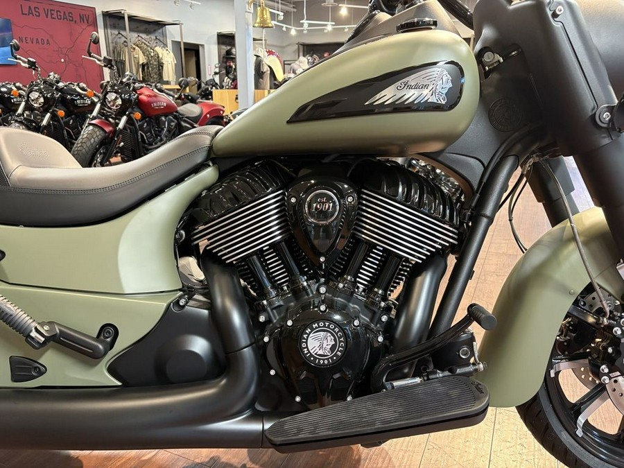 2025 Indian Motorcycle® Springfield ® Dark Horse® Moss Green Smoke
