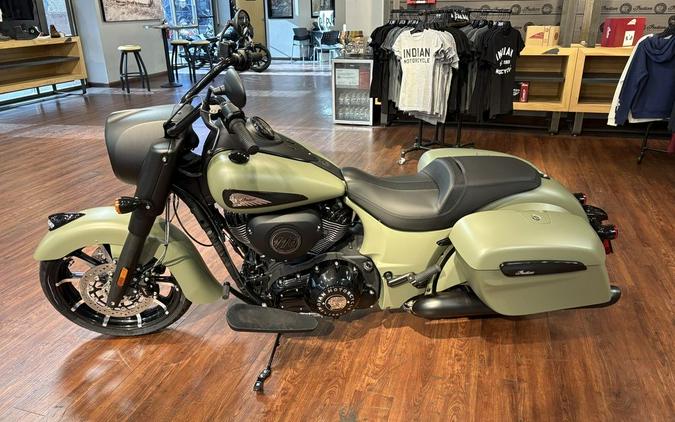 2025 Indian Motorcycle® Springfield ® Dark Horse® Moss Green Smoke