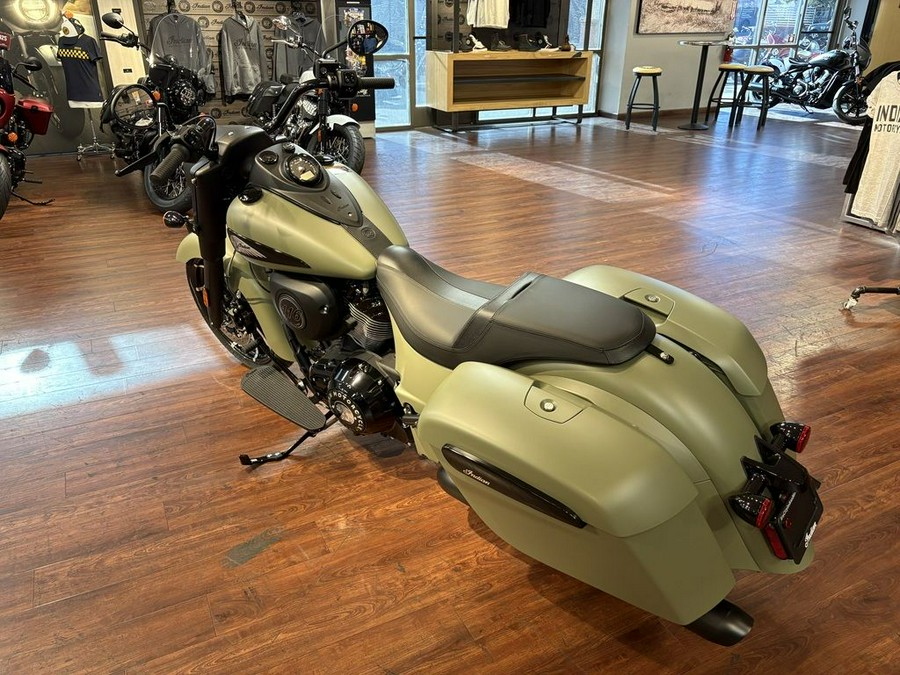 2025 Indian Motorcycle® Springfield ® Dark Horse® Moss Green Smoke