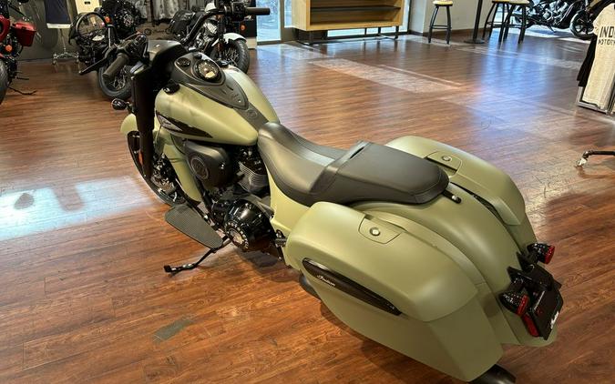 2025 Indian Motorcycle® Springfield ® Dark Horse® Moss Green Smoke