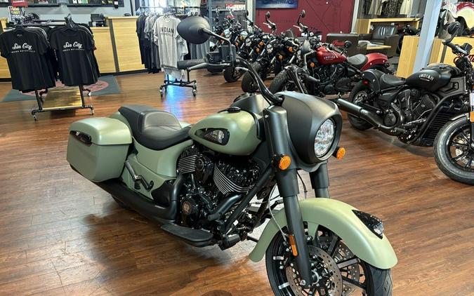2025 Indian Motorcycle® Springfield ® Dark Horse® Moss Green Smoke