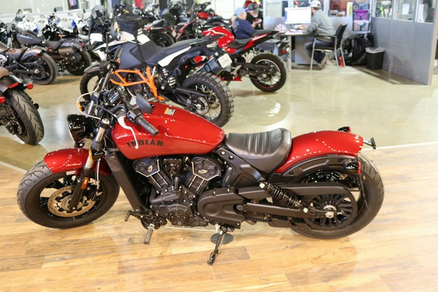 2023 Indian Scout Bobber Sixty ABS Stryker Red Metallic