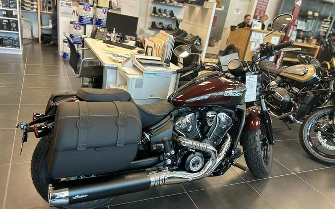 2025 Indian Motorcycle® Super Scout® Maroon Metallic with Graphics