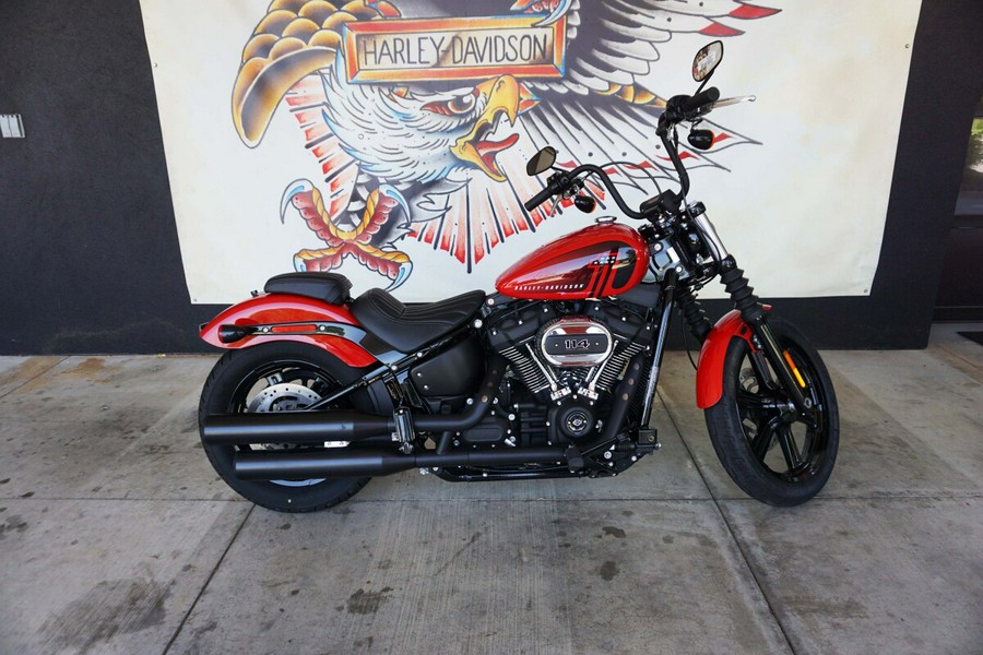 2023 Harley-Davidson Street Bob 114 Redline Red