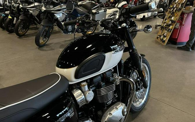 2024 Triumph Bonneville T120 Jet Black/Fusion White