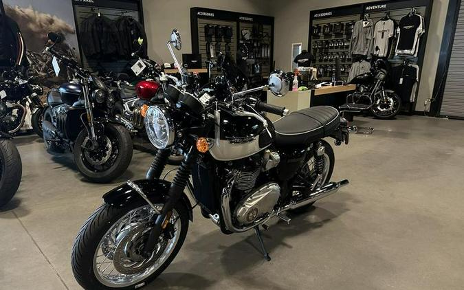 2024 Triumph Bonneville T120 Jet Black/Fusion White