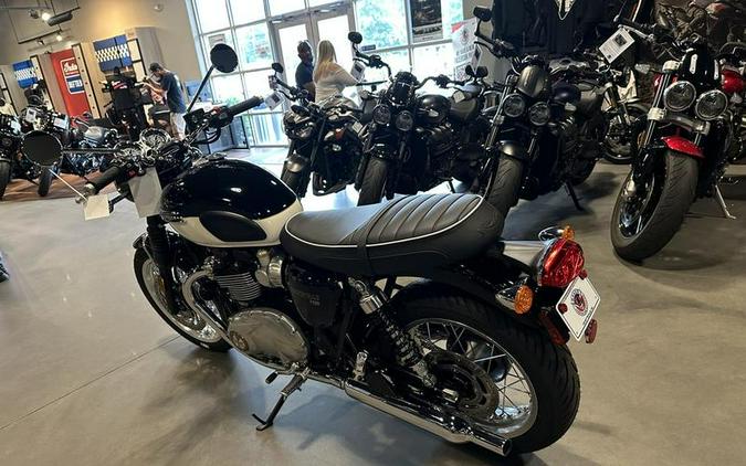 2024 Triumph Bonneville T120 Jet Black/Fusion White