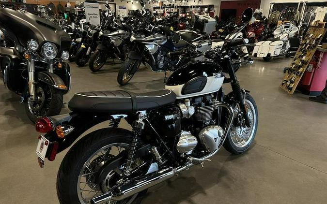 2024 Triumph Bonneville T120 Jet Black/Fusion White