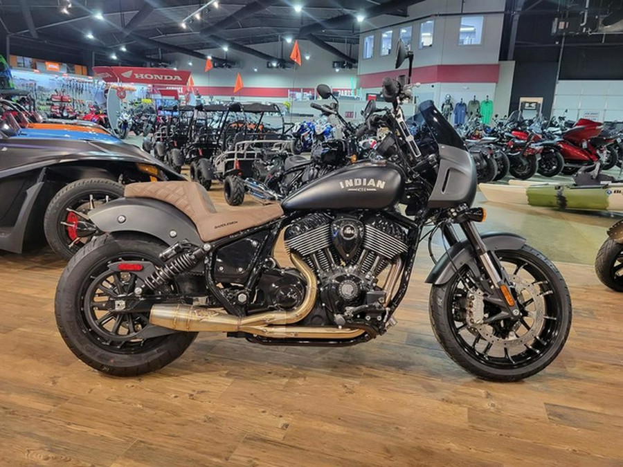 2023 Indian FTR Sport Chief Black Smoke