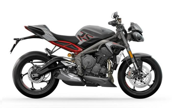 2022 Triumph Street Triple RS Silver Ice