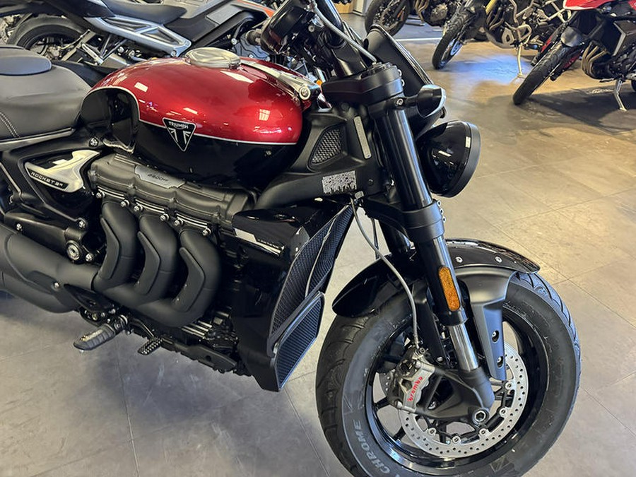 2025 Triumph Rocket 3 Storm R Carnival Red/Sapphire Black