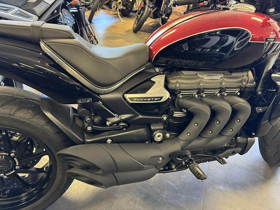 2025 Triumph Rocket 3 Storm R Carnival Red/Sapphire Black