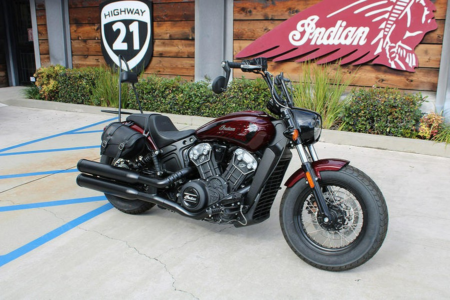 2023 Indian Motorcycle® Scout® Bobber Twenty ABS Maroon Metallic