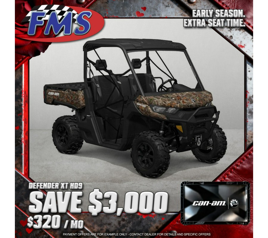 2025 Can-Am® Defender XT HD9 Wildland Camo
