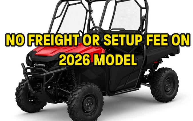 2026 Honda Pioneer 700